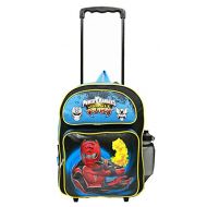 Power Rangers Large Rolling Backpack Fury Fire New School Bag 35307-2