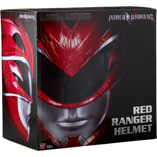 Power Rangers Movie Legacy Helmet, Red
