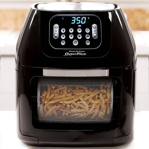 파워 비젼 Power AirFryer Oven Plus, 6-Quart, Black