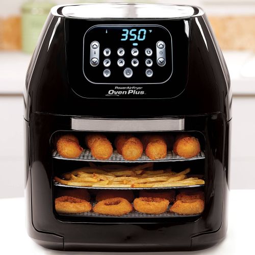 파워 비젼 Power AirFryer Oven Plus, 6-Quart, Black