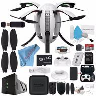 Power Vision PowerEgg Drone PVRPE00A + 64GB microSDXC + Intelligent Battery for PowerEye + (CCW) Propeller Set for + (CW) Propeller Set for + Deluxe Cleaning Kit + Card Reader + Fi