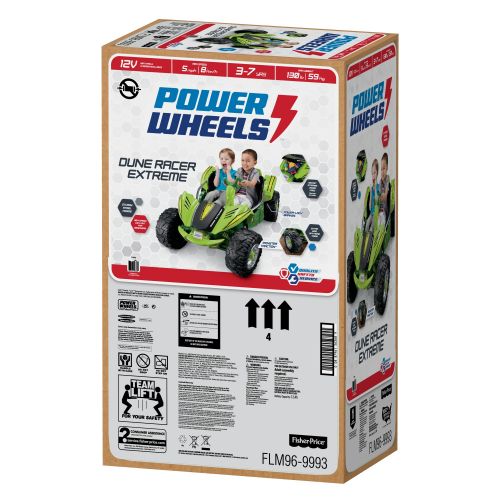  Power Wheels Dune Racer Extreme, Green Ride-On Vehicle