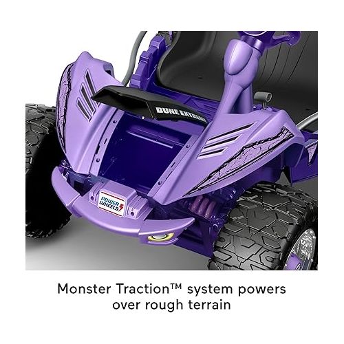  Power Wheels Dune Racer Extreme Purple 12-V Ride-on Vehicle for Preschool Kids Ages 3-7 Years