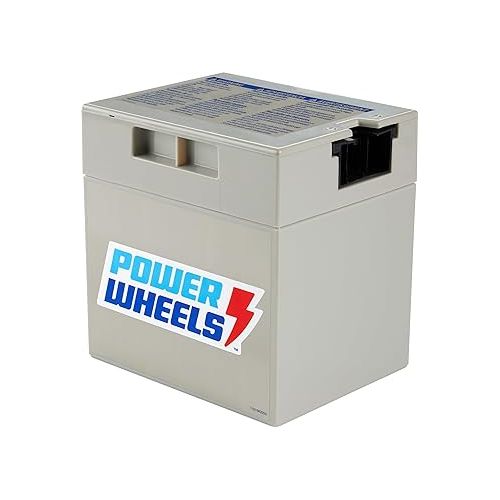  Power Wheels Ride-On Toy Replacement Battery 12-Volt 12-Ah Rechargeable for Preschool Vehicles