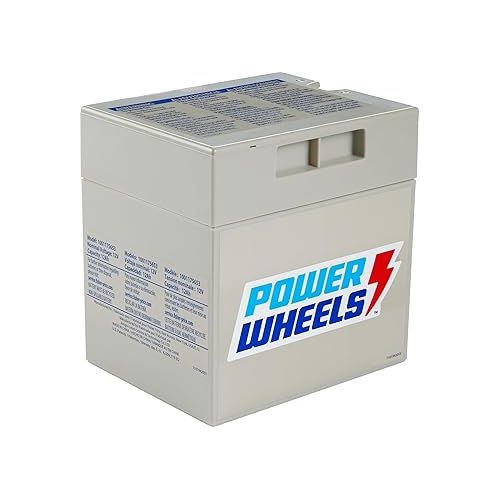  Power Wheels Ride-On Toy Replacement Battery 12-Volt 12-Ah Rechargeable for Preschool Vehicles