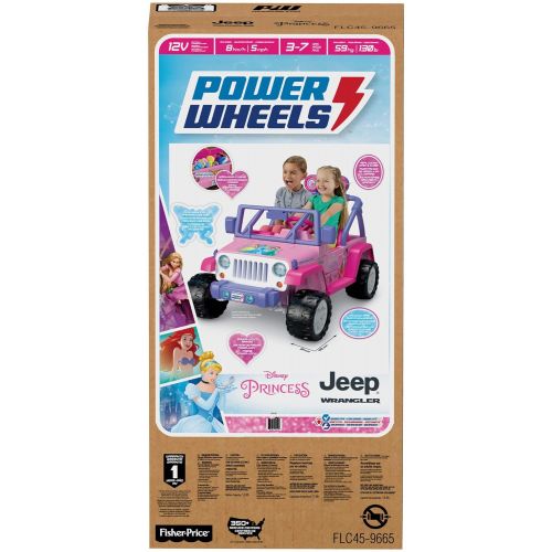  Power Wheels Disney Princess Jeep Wrangler