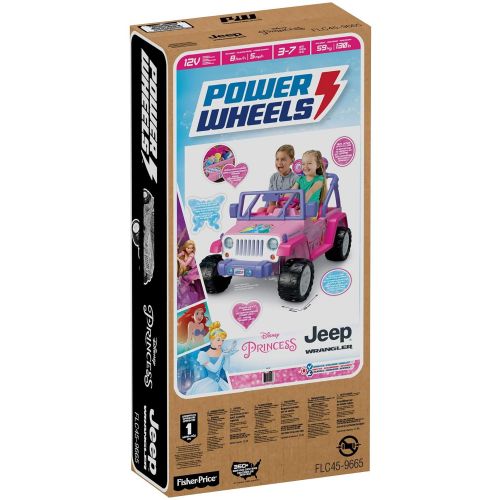  Power Wheels Disney Princess Jeep Wrangler