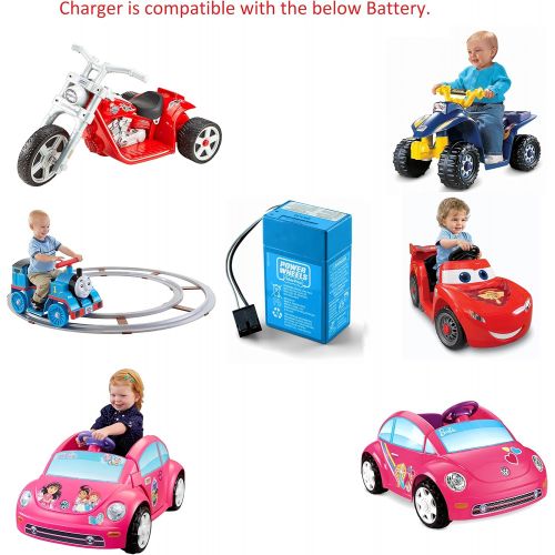  [아마존베스트]Power Wheels Toddler 6-Volt Rechargeable Replacement Battery