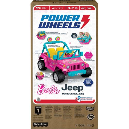  Power Wheels Barbie Jeep Wrangler