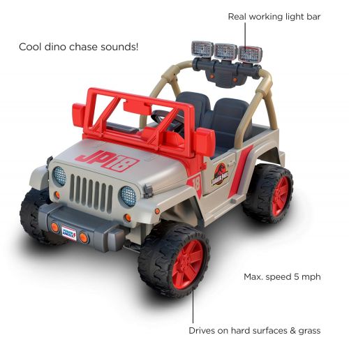  Power Wheels Jurassic World, Jeep Wrangler