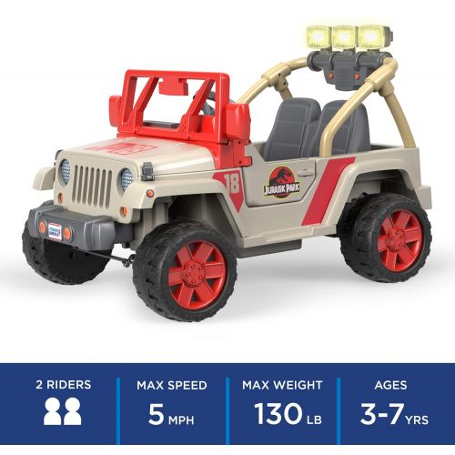  Power Wheels Jurassic World, Jeep Wrangler