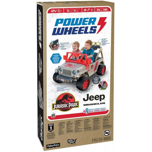  Power Wheels Jurassic World, Jeep Wrangler