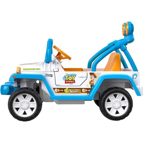  Power Wheels Hot Wheels Jeep Wrangler, Blue (12V)