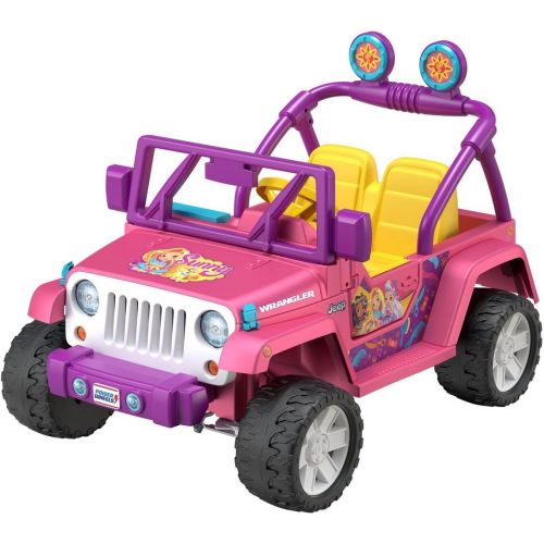  Power Wheels Hot Wheels Jeep Wrangler, Blue (12V)