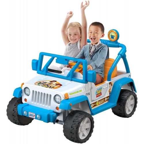  Power Wheels Hot Wheels Jeep Wrangler, Blue (12V)