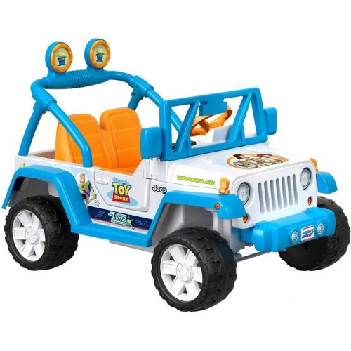  Power Wheels Hot Wheels Jeep Wrangler, Blue (12V)