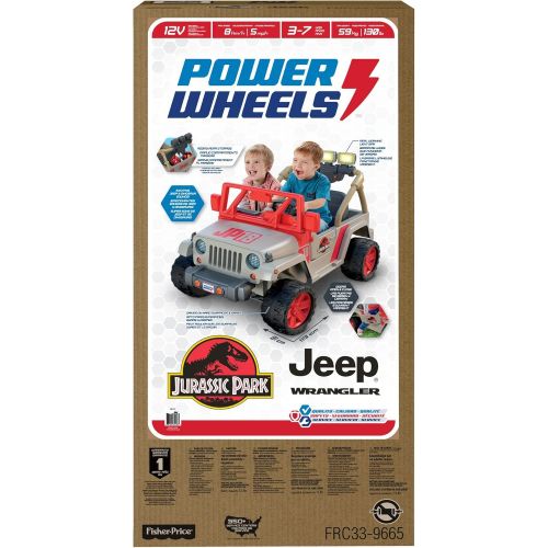  Power Wheels Hot Wheels Jeep Wrangler, Blue (12V)