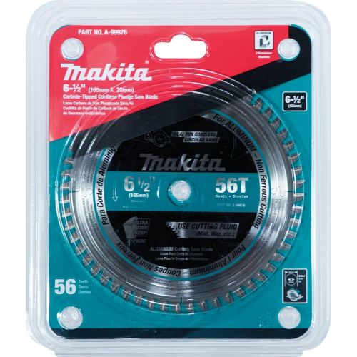  Power tool accessories Makita A-99976 6-1/2 56T Carbide-Tipped Cordless Plunge Saw Blade