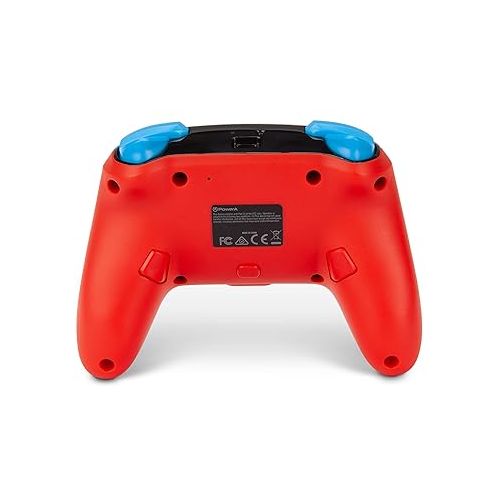  PowerA Enhanced Wireless Nintendo Switch Controller - Mario Pop, Rechargeable Switch Pro Controller, Immersive Motion Control, Officially Licensed by Nintendo (Amazon Exclusive)