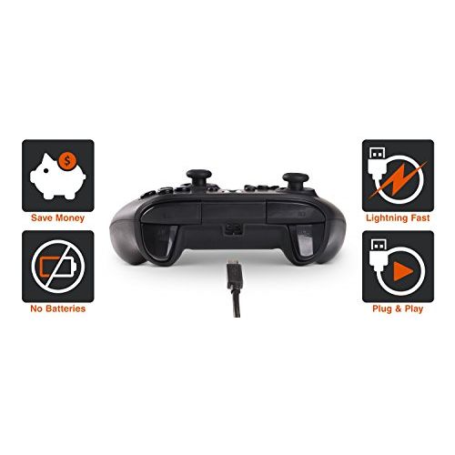  [아마존베스트]By PowerA PowerA Enhanced Wired Controller for Xbox One - Black