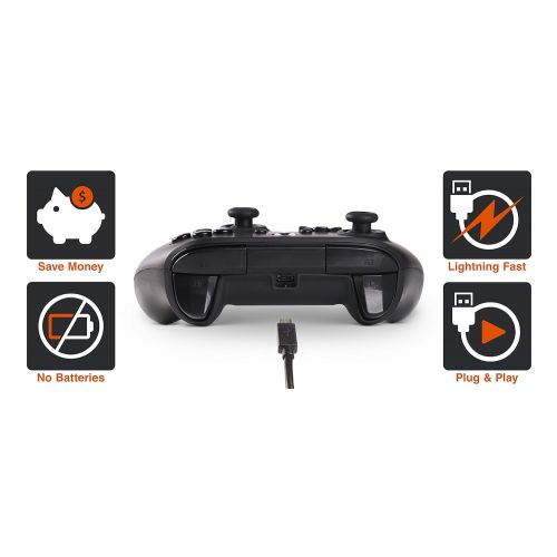  [아마존베스트]By PowerA PowerA Enhanced Wired Controller for Xbox One - Black