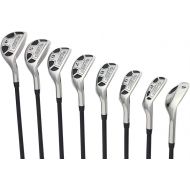 Mena€s Powerbilt Golf EX-550 Hybrid Iron Set, which Includes: #4, 5, 6, 7, 8, 9, PW +SW Regular Flex Graphite Right Handed New Utility Clubs