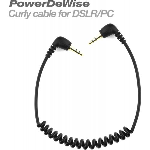  [아마존베스트]PowerDeWise Replacement Parts Video Mic (Cable DSLR)