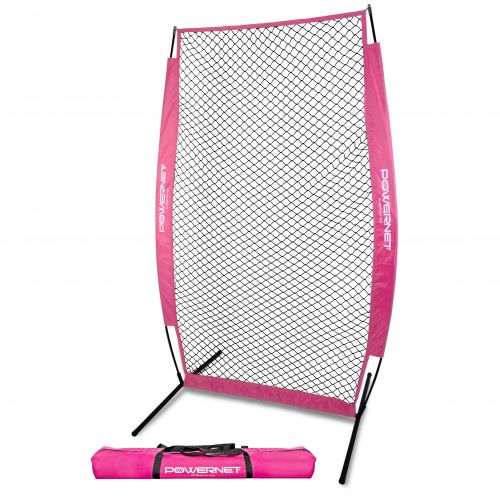  PowerNet I-Screen Pitching Protection Net with Frame and Carry Bag