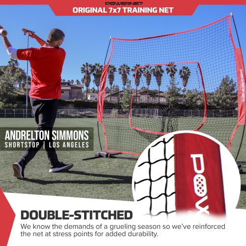  PowerNet 7x7 Baseball Softball Hitting Net