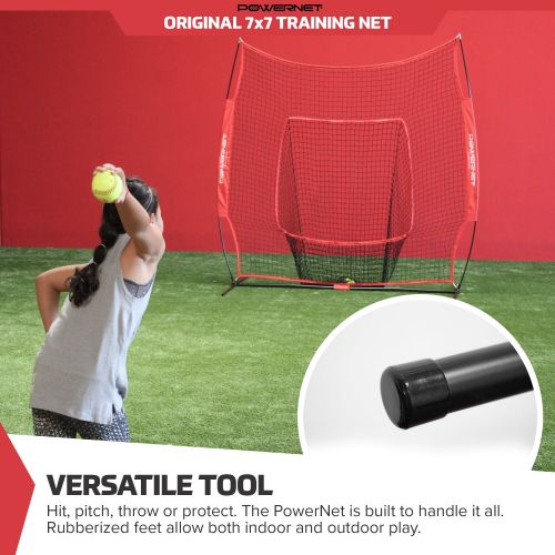  PowerNet 7x7 Baseball Softball Hitting Net