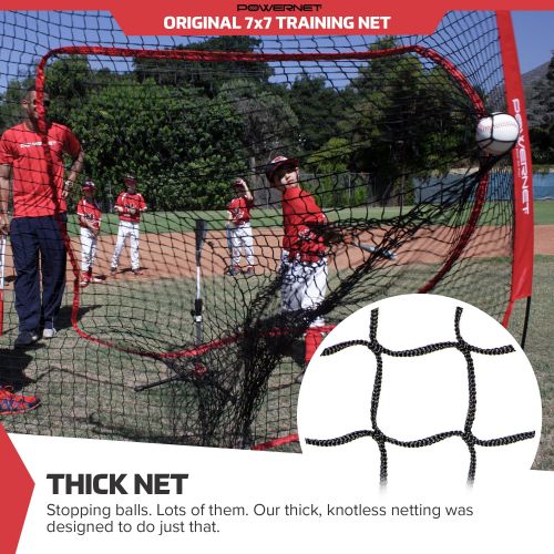  PowerNet 7x7 Baseball Softball Hitting Net