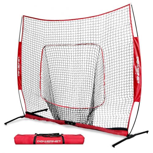  PowerNet XLP PRO Baseball Softball 8 ft X 8 ft Team Colors Practice Hitting Net