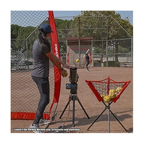  PowerNet Corbin Carroll Baseball Softball Equipment Backpack | Launch F-lite Baseball Softball Pitching Machine