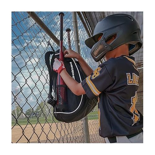  PowerNet Corbin Carroll Baseball Softball Equipment Backpack | Launch F-lite Baseball Softball Pitching Machine