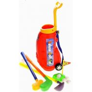 [아마존베스트]PowerTRC Deluxe Golf Play-Set for Kids w/ Easy Storage