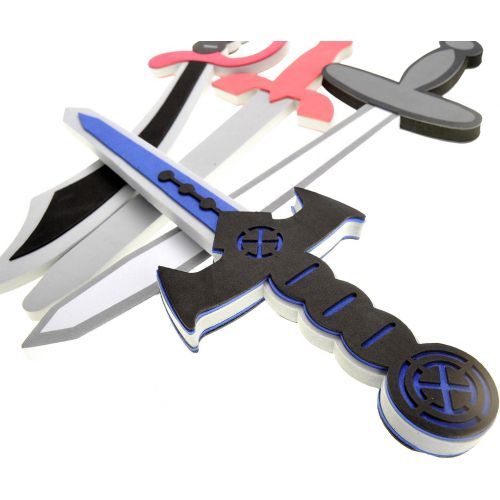  PowerTRC 8 Set Sword Play Set with Unique Swords | Scimitars | Long Sword | Cutlasses | Vikings Sword
