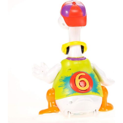  PowerTRC Kids Musical Dancing, Singing and Talking Hip Hop Goose | Flashing Lights | Interactive Toy | Electronic Buddy | Green