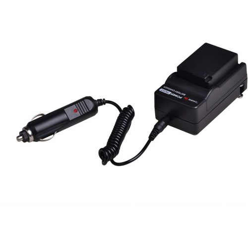  PowerTrust 2X DMW-BLC12 DMW-BLC12E DMW-BLC12PP Battery + Charger Kits for Panasonic Lumix DMC-FZ200, DMC-FZ1000, DMC-G5, DMC-G6, DMC-G7, DMC-GX8, DMC-G85, DMC-GH2 Digital Camera