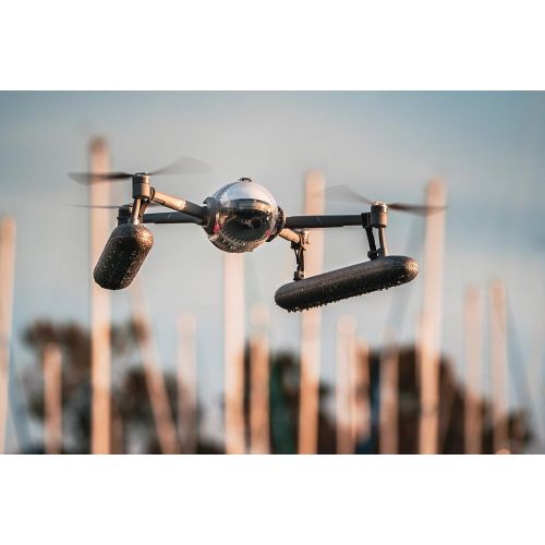  PowerVision PowerEgg X Wizard Aerial Drone, Autonomous Personal AI Camera, with Handheld Mode, Face Recognition, SyncVoice, 4K/60fps Camera, 3-Axis Gimbal, Waterproof Housing & Wat