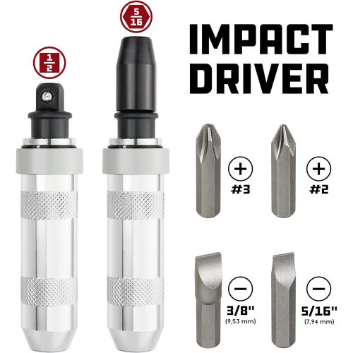  [아마존베스트]Alltrade 648002 1/2 Dr. Impact Driver Kit