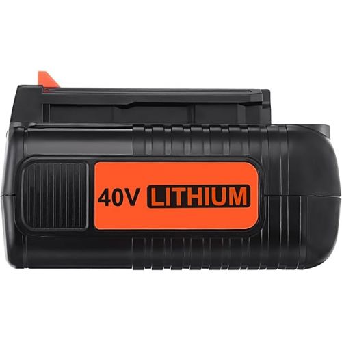  Powerextra 3.0Ah 40-Volt MAX Replacement Battery Compatible with Black&Decker LBX2040 LBX36 LBXR36 LBXR2036 40V Lithium Ion Battery