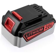 Powerextra 20V 6.0Ah Replacement Battery for Black and Decker 20V Cordless Power Tool 20 Volt MAX Lithium Ion Battery LBXR20 LB20 LBX20 LBXR2020-OPE LBXR20B-2 LB2X4020
