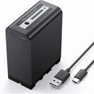 Powerextra NP-F970 PD 20W Fast Charging with Type-C Port 10000mAh Multifunctional Battery Pack Support for Sony NP-F970, NP-F975, NP-F960, NP-F950, NP-F930 Battery and Video Light