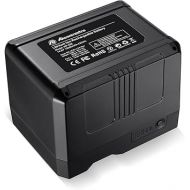 Powerextra V Mount/V Lock Battery - 222Wh 14.8V 15000mAh Rechargeable Li-ion Battery for Broadcast Video Camcorder, Compatible with Sony HDCAM, XDCAM, Digital Cinema Cameras and Other Camcorders