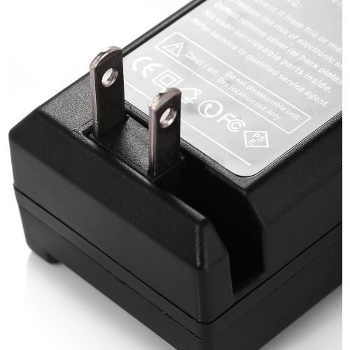  Powerextra 2 x Replacement Nikon EN-EL10 Battery and Charger Compatible with Nikon S60, S80, S200, S205, S210, S220, S230, S500, S510, S520, S570, S600, S700, S3000, S4000, S5100 D