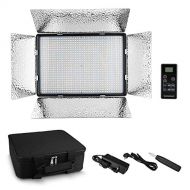 Powerextra 900 Bi-Color CRI 96+ 70W Dimmable LED Video Light Panel, 2.4G Remote Control, Adjustable Color Temperature 3200K-5500K for DSLR Camera Camcorder Studio Photography,YouTu