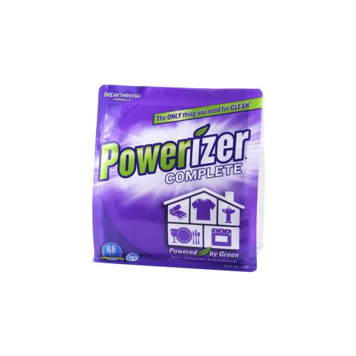  Powerizer Complete All-in-One House Cleaner and Laundry and Dishwasher Detergent 3lbs, 6 Pack