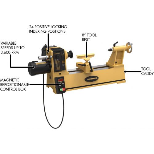  [아마존베스트]Powermatic PM2014 Benchtop Lathe (1792014)