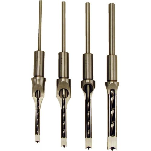  Powermatic 1791096 Premium Mortise Chisel & Bits, Set of 4