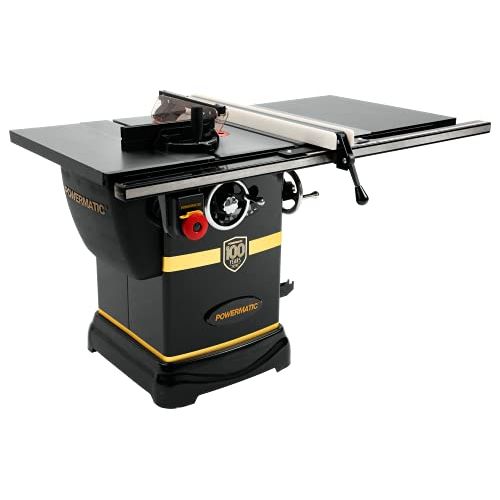  Powermatic PM1000 10-Inch Table Saw, Centennial Collection, 30-Inch Accu-Fence, 1-3/4HP, 115V 1PH (1791000KG)